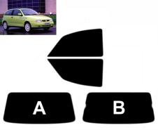 Seat Ibiza (3 doors, hatchback, 1996 - 1999) - pre-cut window tint kits