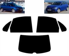 Seat Ibiza (5 doors, hatchback, 2002 - 2009) - pre-cut window tint kits