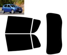 Dacia Sandero (5 Puertas, Compacto 2012 - 2020) - Kits de láminas solares para tintado de lunas