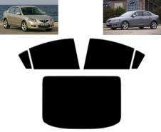 Mazda 3 (4 Drzwi, Sedan, 2003 - 2009) - Uprzednio przycięta folia do przyciemniania szyb