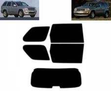 Jeep Grand Cherokee (2005 - 2011) - Σετ με φιμέ μεμβράνες για φιμέ τζάμια