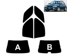 Subaru Impreza (5 врати, комби, 1993 - 2000) - комплекти за тониране на автостъкла