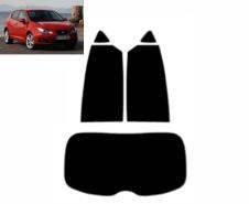 Seat Ibiza (5 doors, hatchback, 2008 - 2016) - pre-cut window tint kits