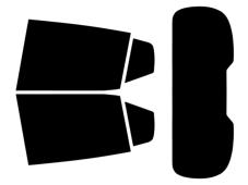 Dacia Sandero Stepway (5 Puertas, Compacto, 2020 - ...) - Kits de láminas solares para tintado de lunas