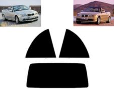 BMW 3er Е46 (2 Türen, Cabriolet, 2000 - 2007) - passgenaue Tönungsfolie