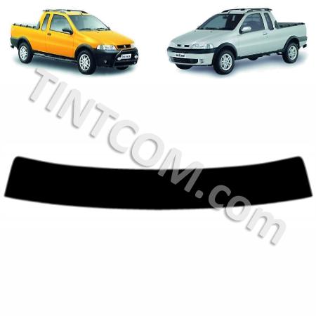 
                                 Att tona rutor - Fiat Strada Extra Cab (2 Dörrar, Pick-up, 1999 - 2009) Johnson Window Films - serie Ray Guard
                                 
