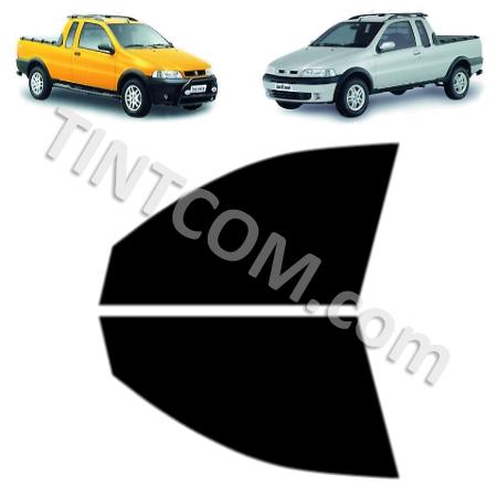 
                                 Folie Geamuri Auto - Fiat Strada Extra Cab (2 Uși, Pick-up, 1999 - 2009) Johnson Window Films - modelul Ray Guard
                                 