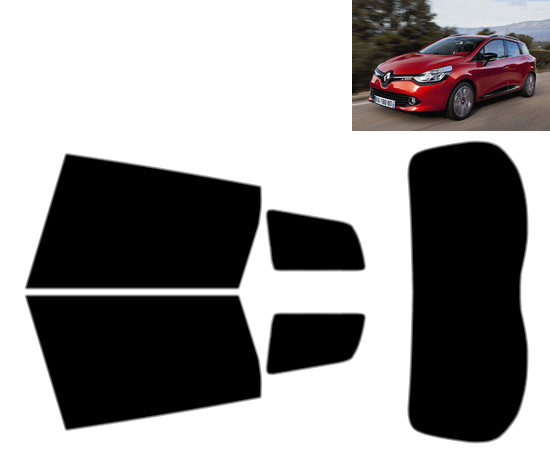 PSSC Pre Cut Rear Car Window Films for Renault Modus 5 Door Hatch 2004 to 2016 50% Light smoke Tint